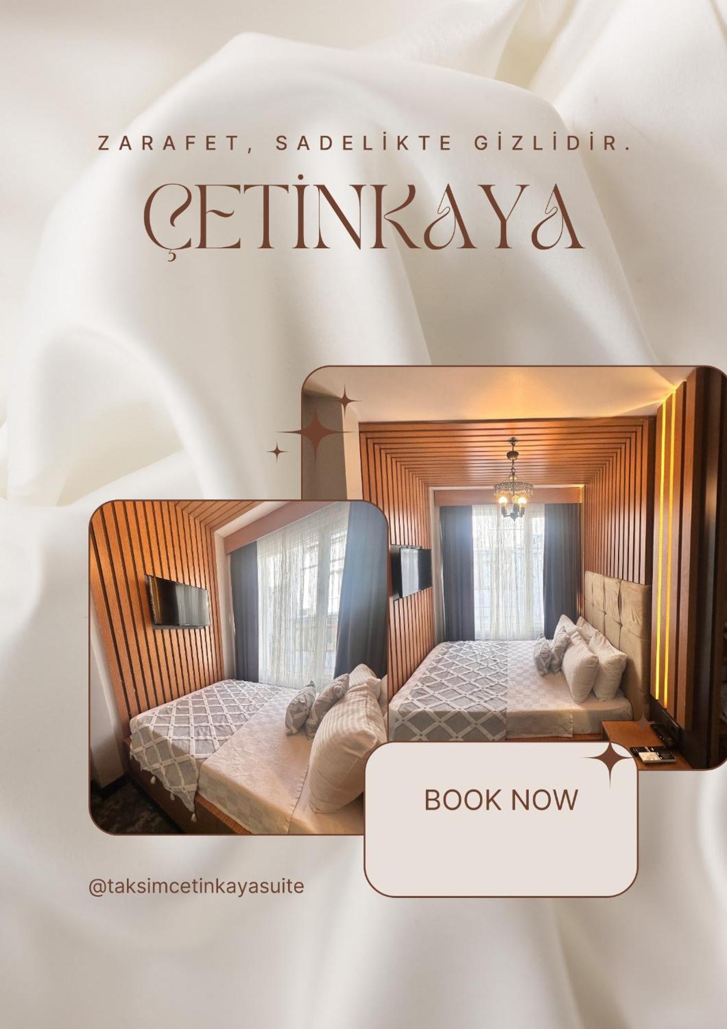 Taksim Cetinkaya Suite Istanbulská provincie Exteriér fotografie